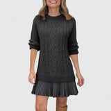 Ashlyndora | Elegant Sweater Dress Aurevea Atelier