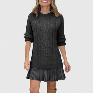 Ashlyndora | Elegant Sweater Dress Aurevea Atelier