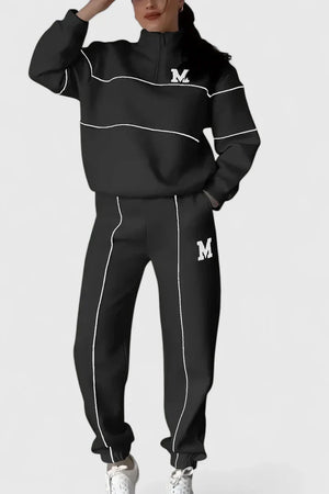 Alessyanna | Comfortable Two-Piece Lounge Set Aurevea Atelier