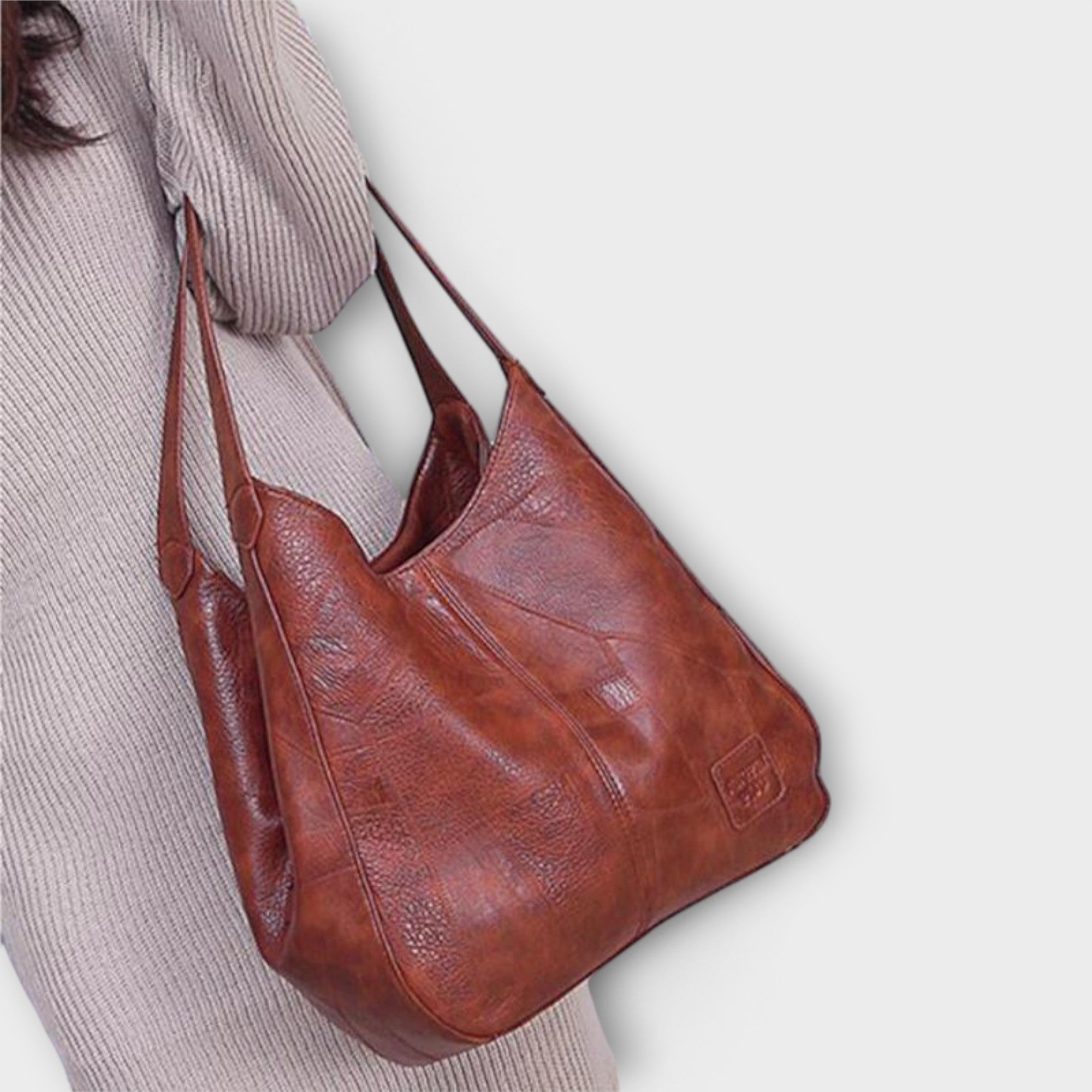 Olivia - Vintage Leather Bag Aurevea Atelier