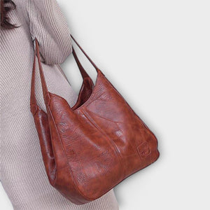Olivia - Vintage Leather Bag Aurevea Atelier