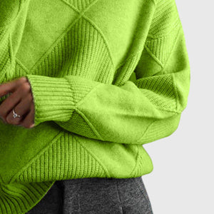 Angela™ - Turtleneck Sweater Aurevea Atelier