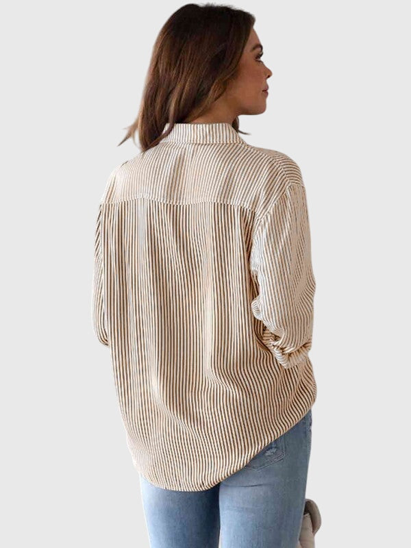 Ariana™ | Collared Neck Shirt Aurevea Atelier