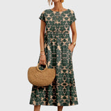 Valencia™  | Chic Floral Dress Aurevea Atelier