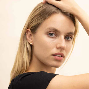 Soravelle | Round Earrings 18K Gold Aurevea Atelier