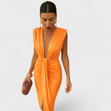 Ylazandra Elegant Dress Aurevea Atelier