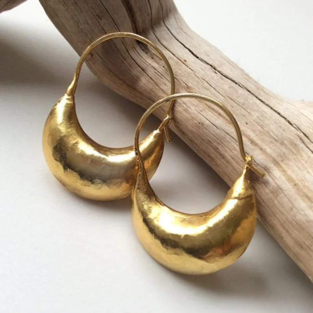 Retro Basket Earrings Aurevea Atelier