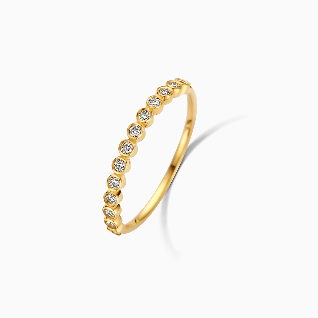 Isavianne | Diamond Ring 18K Gold Aurevea Atelier