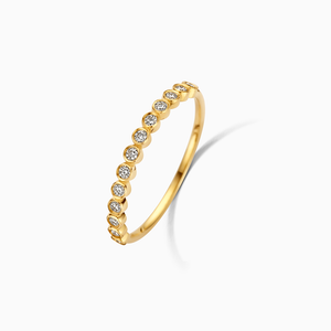 Isavianne | Diamond Ring 18K Gold Aurevea Atelier