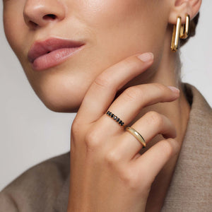 Velerianne | Solid Ring 14k Gold Aurevea Atelier
