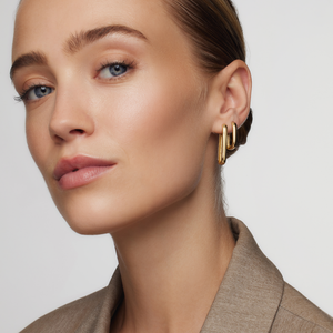 Vivarynne | Icon Hoops 18K Gold Aurevea Atelier