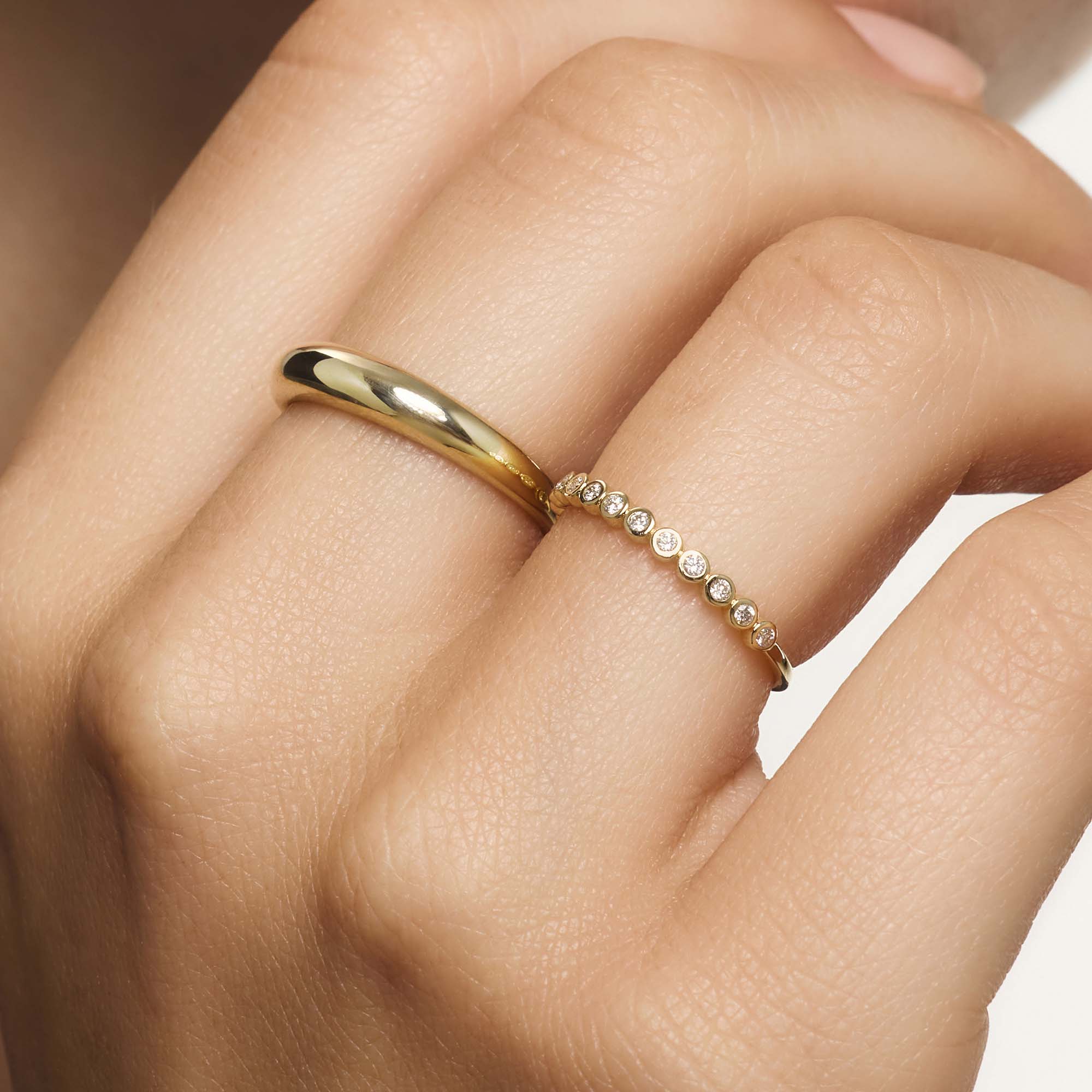 Isavianne | Diamond Ring 18K Gold Aurevea Atelier