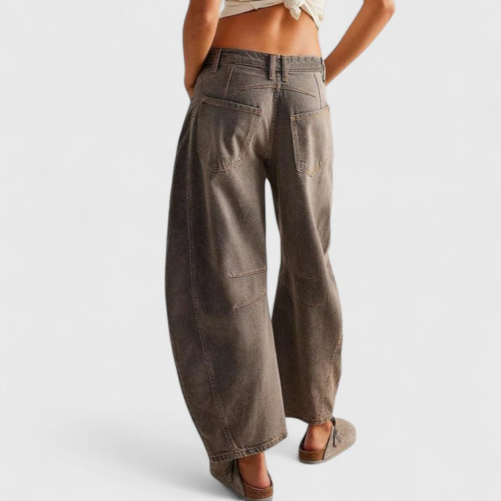 Rain | Comfortable Wide-Leg Pants Aurevea Atelier