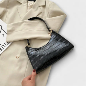 Olivia - Shiny Leather Bag Aurevea Atelier