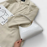 Olivia - Shiny Leather Bag Aurevea Atelier