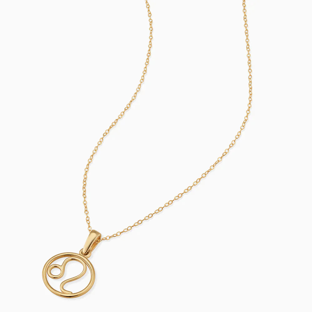 Rosalyette | Zodiac Sign Necklace 18k Gold Aurevea Atelier
