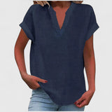 Xavinah | Comfortable V-Neck Blouse Aurevea Atelier