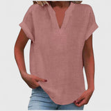 Xavinah | Comfortable V-Neck Blouse Aurevea Atelier
