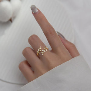 Kaelirisse | Zirconia Ring 18K Gold Aurevea Atelier