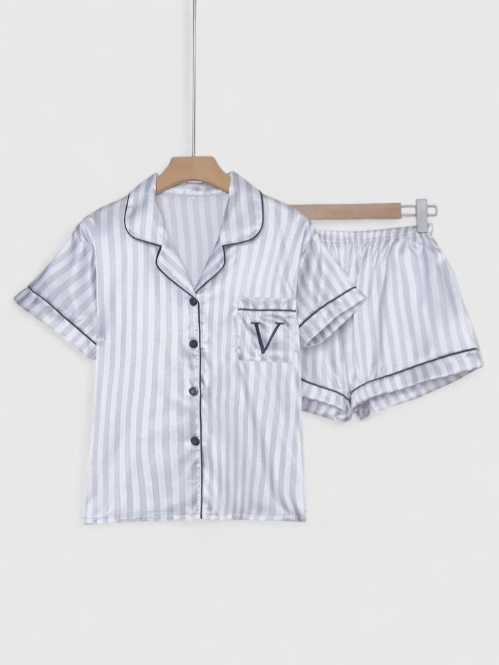 Rhaquellee | Sophisticated Pajama Set Aurevea Atelier