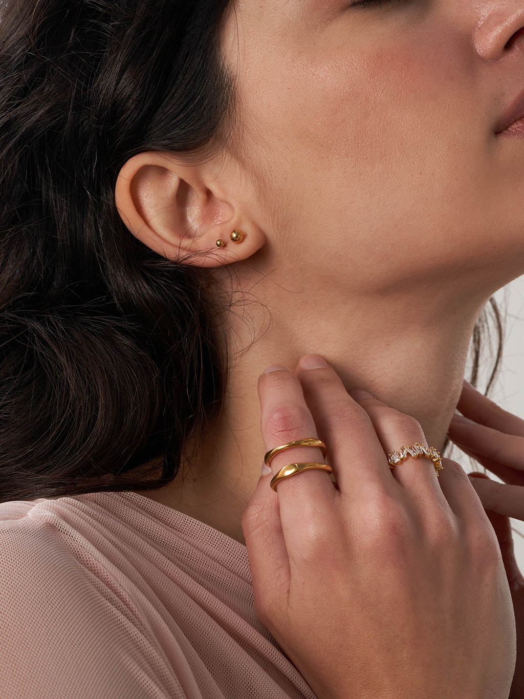 Tazalyette | Diamond Ring 18k Aurevea Atelier