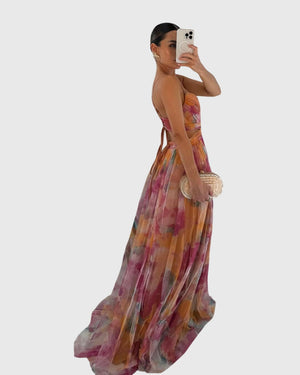 Giselle™ | Floral Maxi Dress Aurevea Atelier
