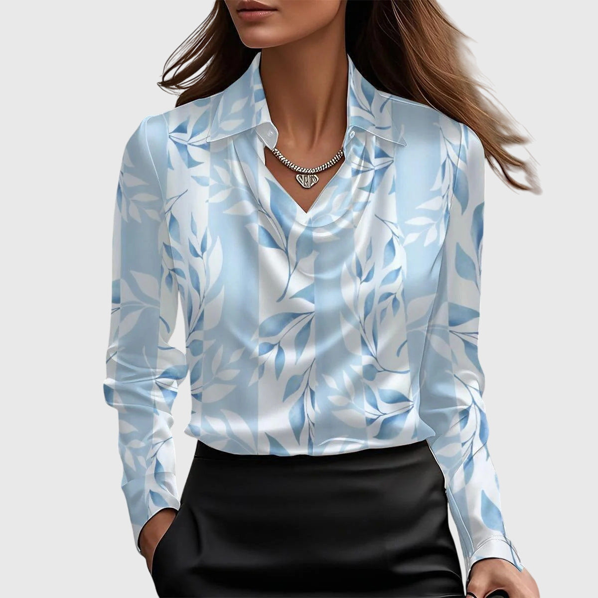Brooklyn™ | Elegant Blouse Aurevea Atelier
