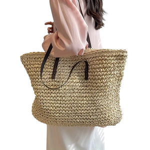 Olivia - Woven Tote Bag Aurevea Atelier