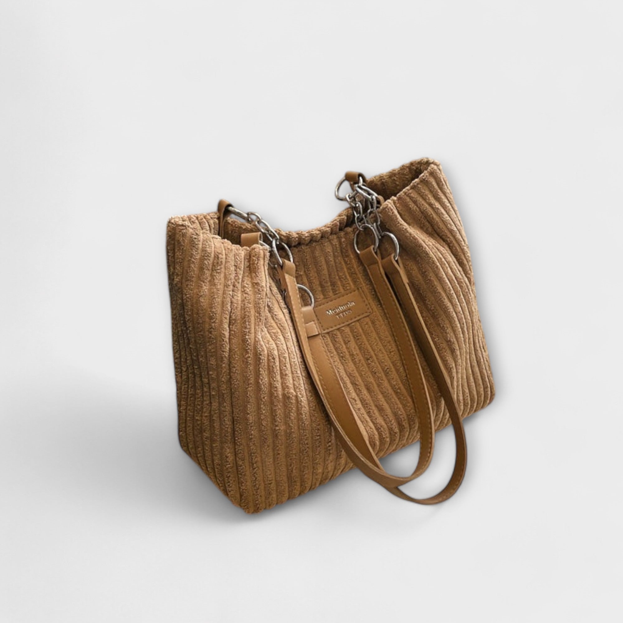 Olivia - Soft Cord Shoulder Bag Aurevea Atelier