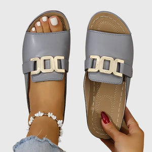 Kathryn™ | Comfy Buckle Sandals Aurevea Atelier