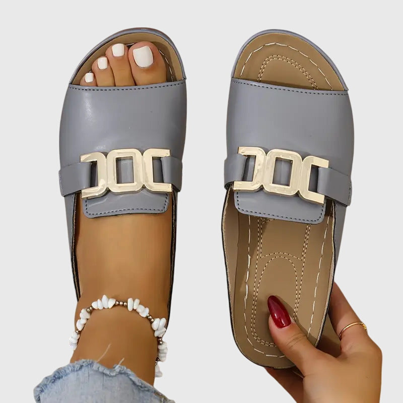 Kathryn™ | Comfy Buckle Sandals Aurevea Atelier