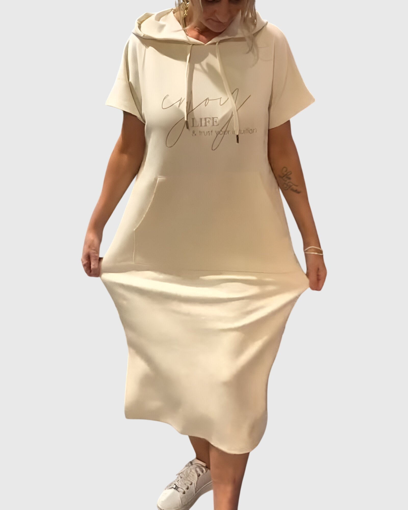 Marlowe™ | Casual Hoodie Dress Aurevea Atelier
