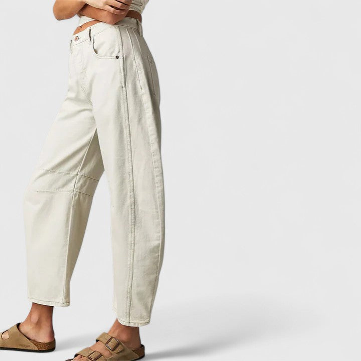 Rain | Comfortable Wide-Leg Pants Aurevea Atelier