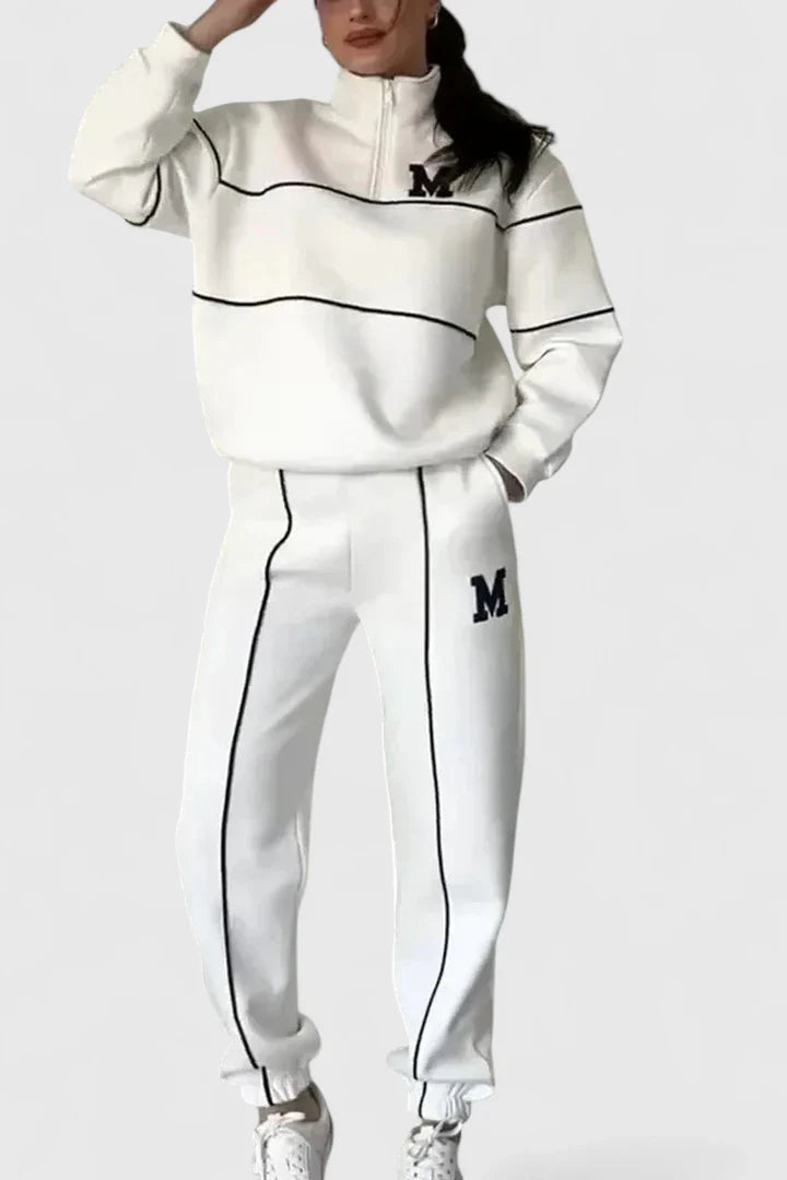 Alessyanna | Comfortable Two-Piece Lounge Set Aurevea Atelier