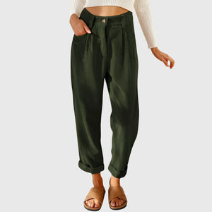 Jana - Modern Cord Pants Aurevea Atelier