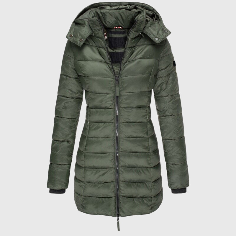 Elise™ - Long down jacket Aurevea Atelier