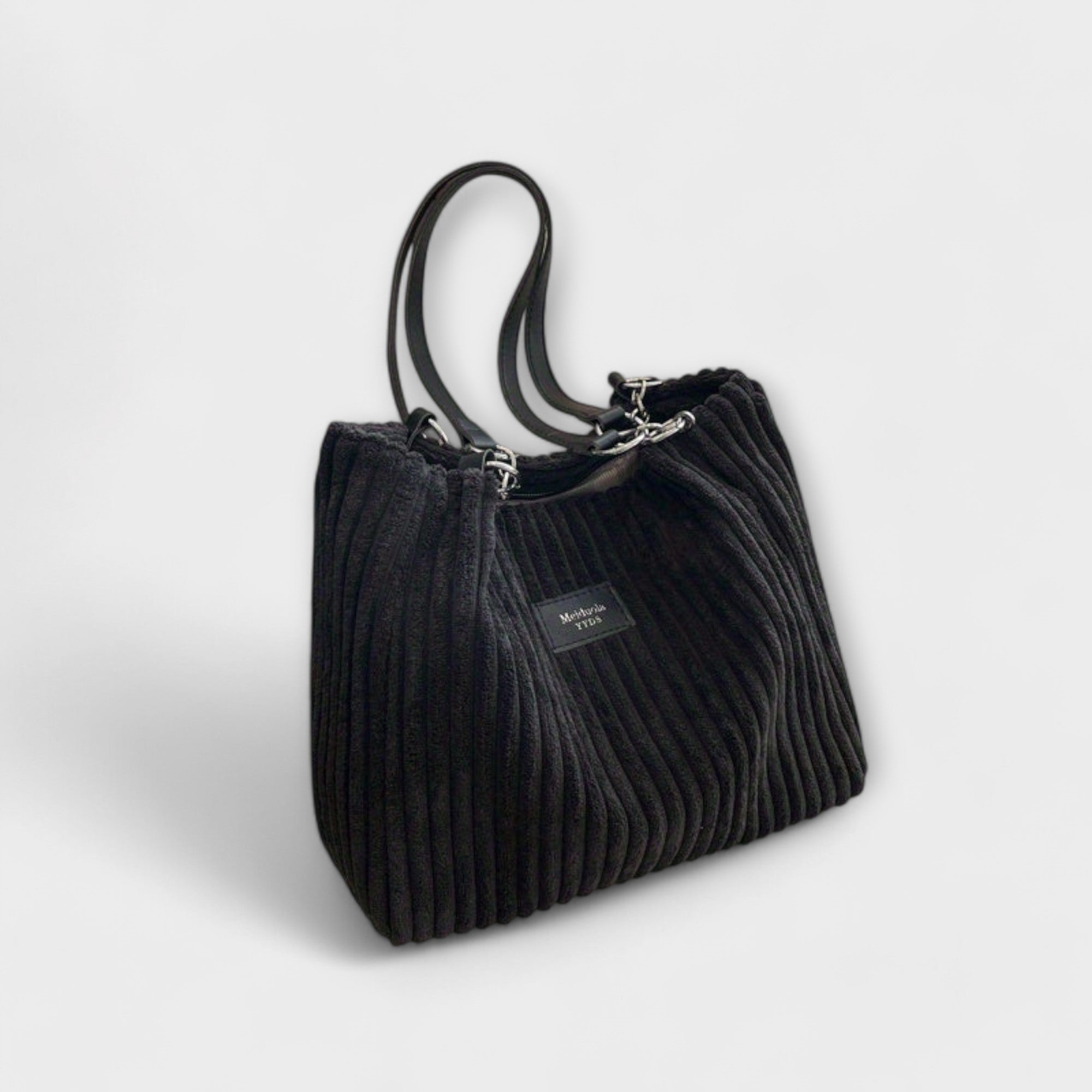 Olivia - Soft Cord Shoulder Bag Aurevea Atelier