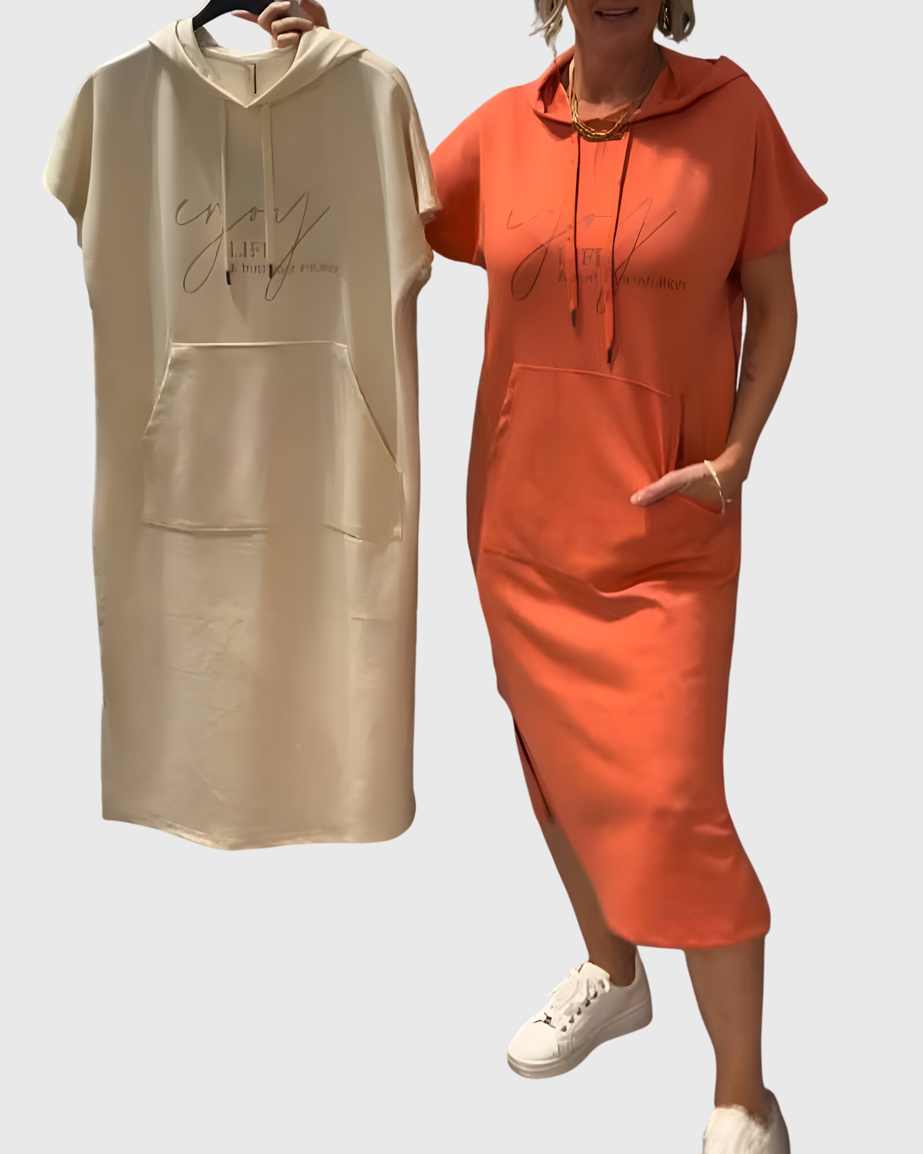 Marlowe™ | Casual Hoodie Dress Aurevea Atelier