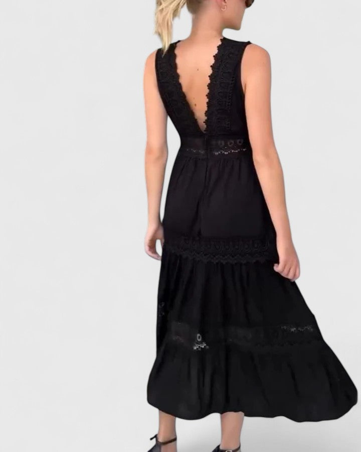 Alena | Elegant Midi Dress Aurevea Atelier