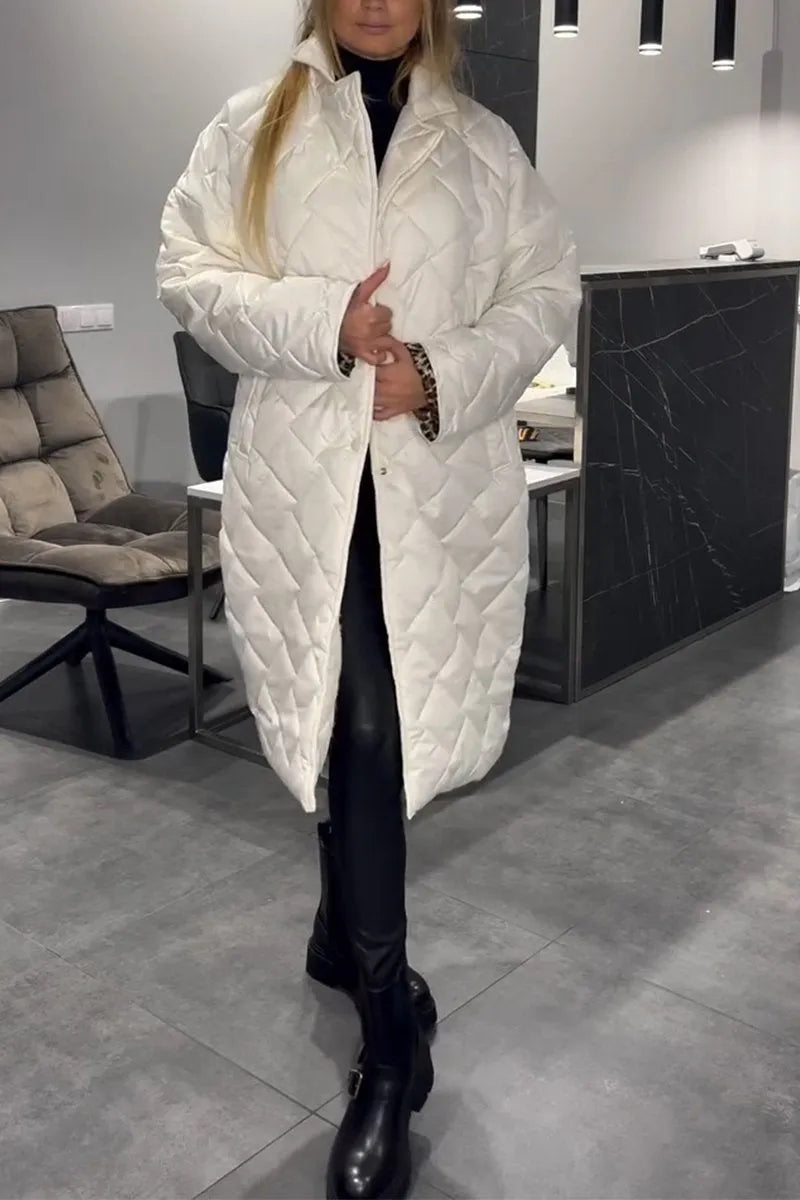 Kynzi™ | Elegant Quilted Coat Aurevea Atelier